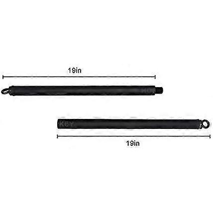 Resistance Bar, Resistance Bands Bar Max Load 800lb For Home Gym Workout Power Lifting Fitness Bar Workout Full Body