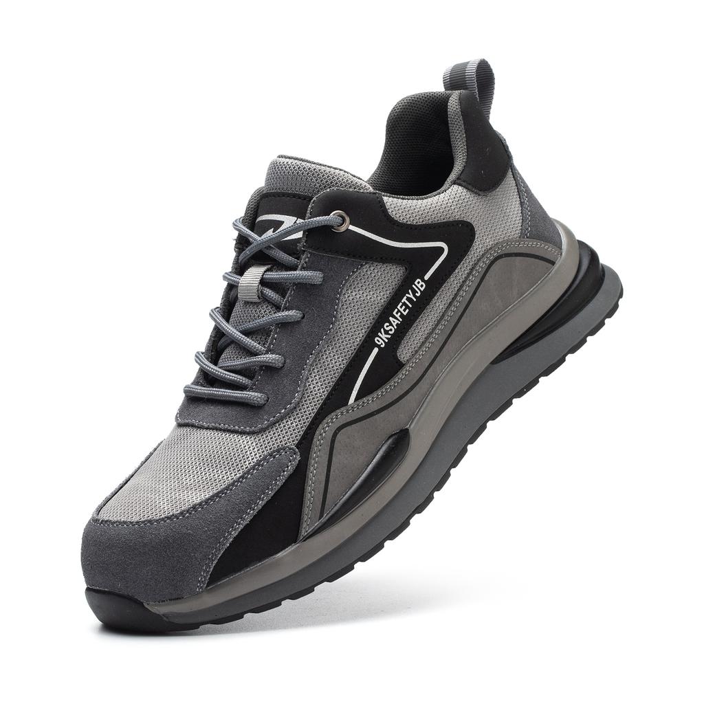 JB7615 Fabrikdirekt Arbeitsschuhe Leichte Konstruktion Atmungsaktiv Industrielle Stahlkappe Arbeitssicherheitsschuhe