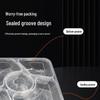 Food Grade Disposable 5-Compartment Takeaway Lunch Box