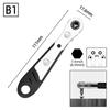 Telescopic Screwdriver Magnetic Bits Drivers Set Adjustable Ratchet Wrench Dual-Purpose Spanner Handle Socket Repair Hand Tools