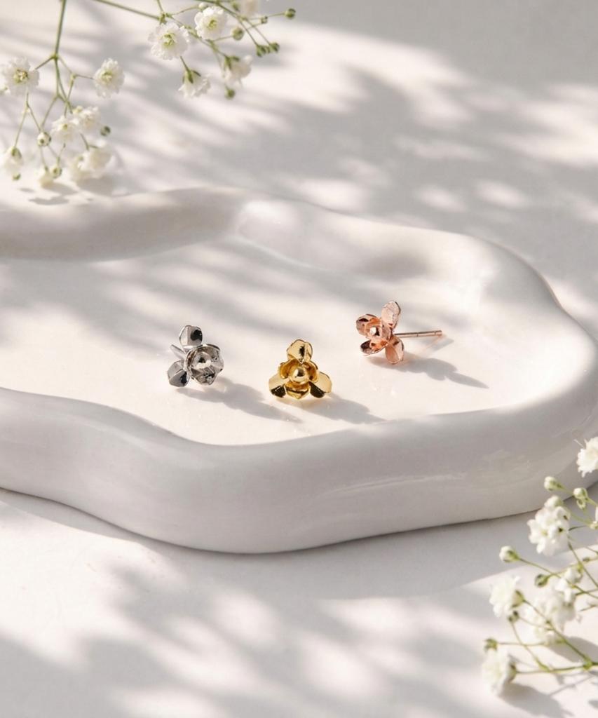 Dana Burton Anastasia Bloom Stud Earrings