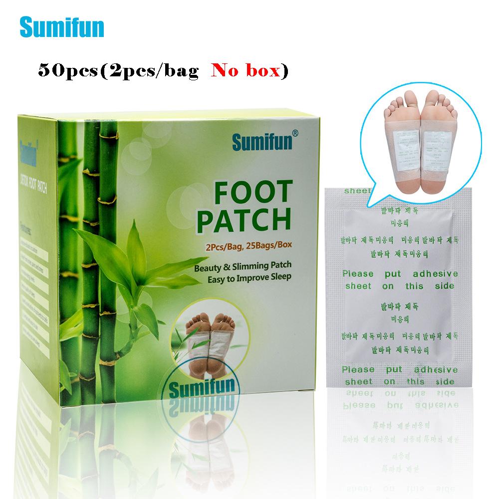 

Sumifun 50 шт. Детокс пластырь для ног токсины для похудения ног очищающий травяной медицинский пластырь Детокс подушечка для ног Уход за ногами 50pcs зелёный
