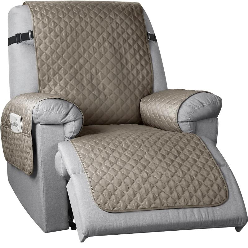 

1-местный нескользящий чехол для кресла-реклайнера, двусторонний чехол для дивана, чехол для домашних животных, детей, собак, кошек, защитный чехол для мебели, чехол для дивана 1 Seat