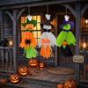 Halloween Hanging Ghost Pumpkin Windsock Outdoor Garden Lawn Party Decoration Scary Hanging Pendant Holiday Decor