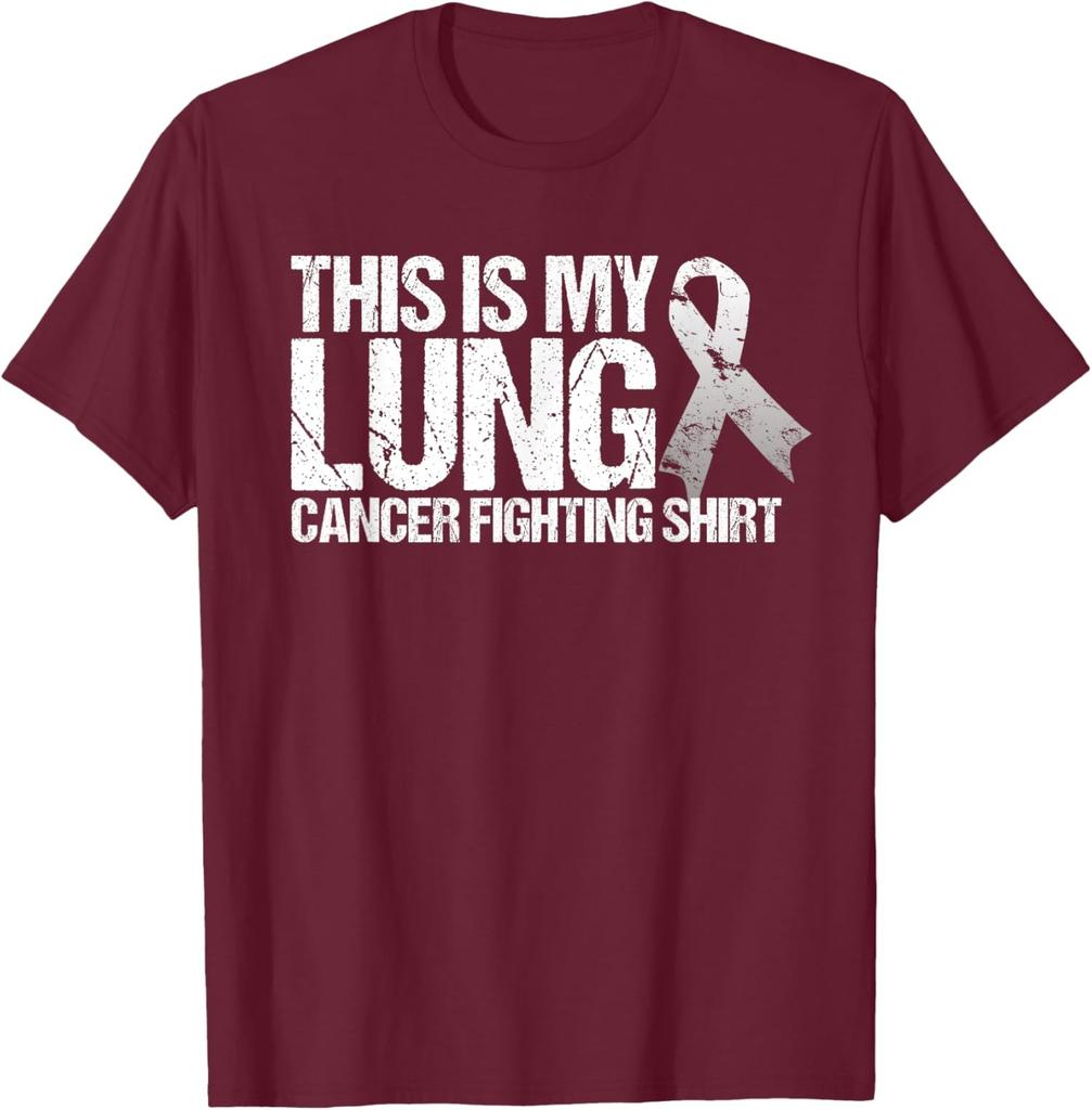 This Is My Lung Cancer Fighting Cancer Awareness Unisex T-Shirt