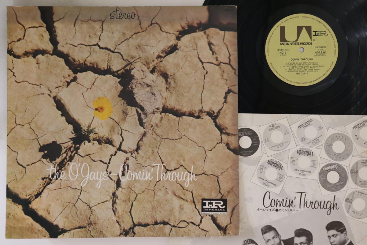 

LP Record O JAYS - Comin Through LAX312 IMPERIAL 1979 Japan Soul/Funk Used