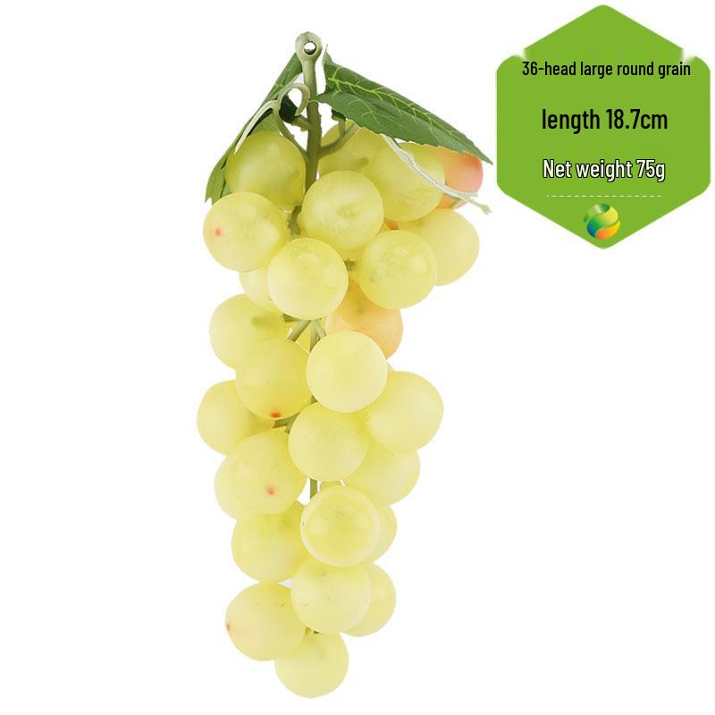 Artificial Grape Bunch Foam Model for Home Décor and Photography Props