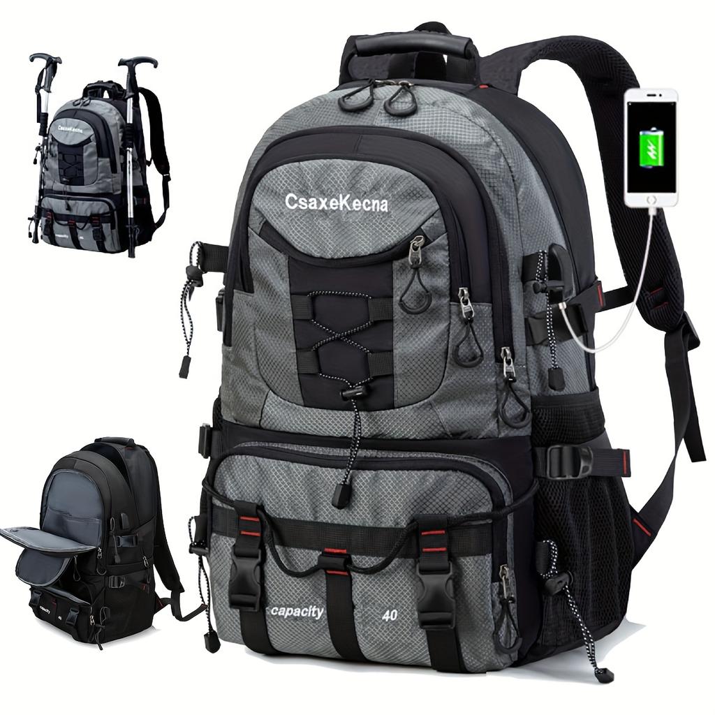 40L Waterproof Lightweight Travel Backpack Large Capacity Outdoor Hiking Backpack Camping Backpack Christmas, Halloween And Thanksgiving Gifts