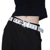 Sparkling Rhinestones Decors Punk Belt Adjustable Waist Strap For Jeans Pants And Dresses Hiphop Dancing Waist Band