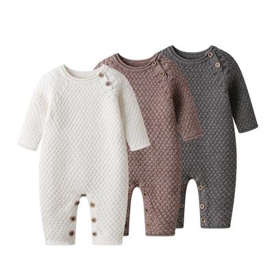 Korean Style Autumn/Winter Baby Romper - INS Hot Angola Knit Onesie