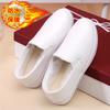 Winter Leather Waterproof Cotton Shoes Female Student Lazy Shoes Casual Female Nurse Female Shoes Boots