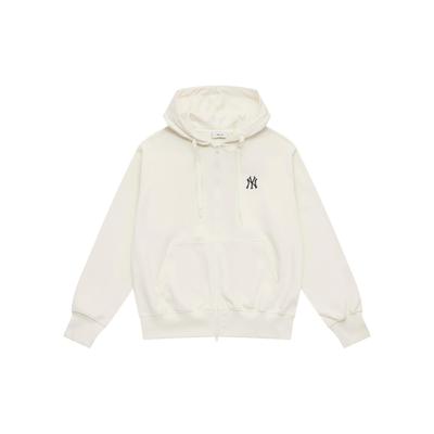 MLB New York Yankees Basic Collection SS25 Sweatshirt Unisex Cream 3ATRB0151-50CRS