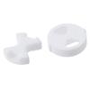 8Pcs/set Insert Ceramic Disc Silicone Washer Replacement Valve Gasket New Valve Tap Turn Set