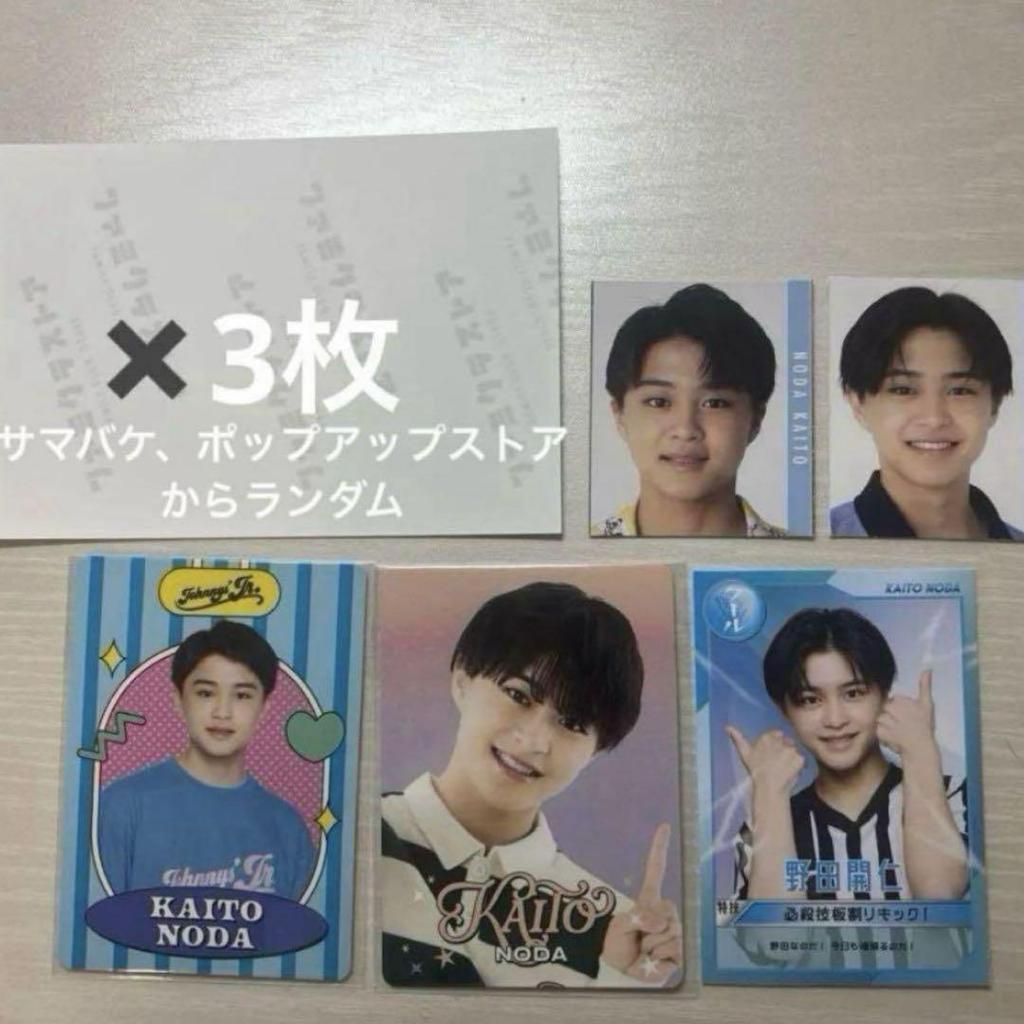 [USED] Noda Kaijin Summer Vacation Trading Card Official Photo Profile Card 1st and 2nd Edition Data Card