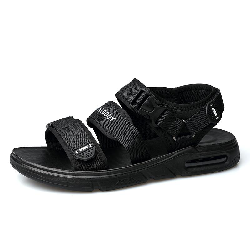 2025 summer new men's mesh breathable beach shoes air cushion sole sandals youth trend casual sandals 8859