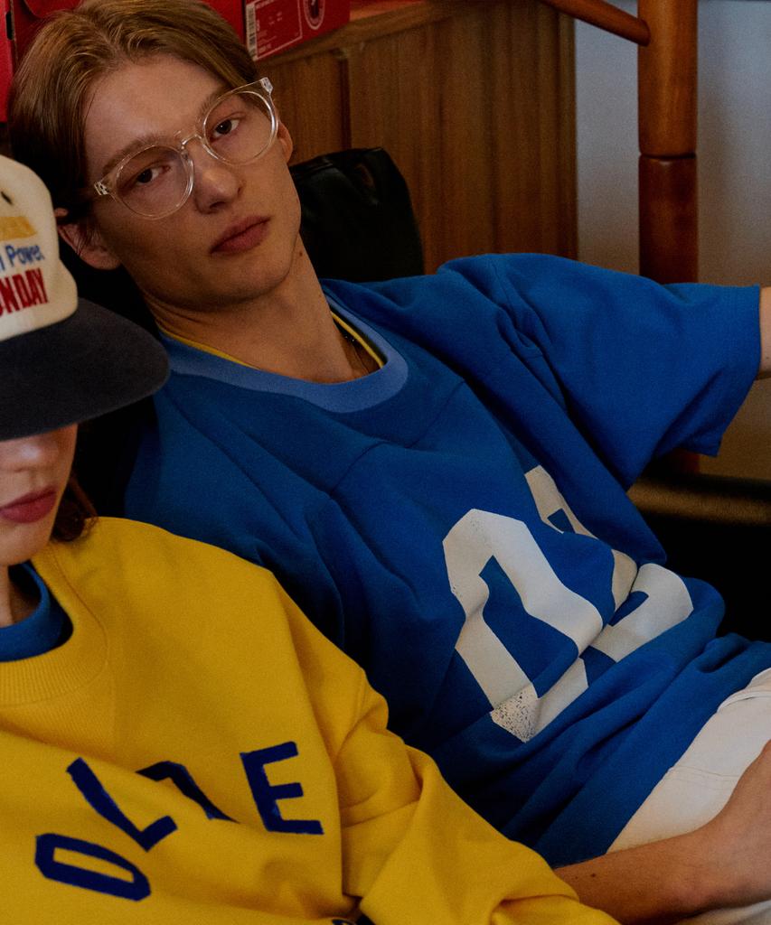 GOLDEN SUNSHINE G.D.S Low Tee_Blue