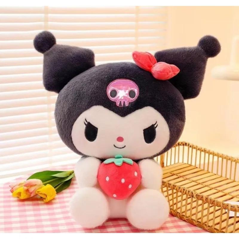 Sanrio Plush Toy Kawaii Cute Room Decor Jade Dog Kuromi Dressing Doll Doll Plush Toy Stuffed Animal Patung Dolls Birthday Gifts