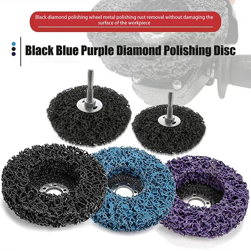 4/4,5/5 palců 1 ks Lamelový lešticí kotouč z nylonových vláken 800 zrnitost Pro úhlovou brusku Na leštění dřeva a kovu