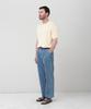 MANNERGRAM 100% Soft Cotton 3-Ply Round Short Sleeve Knit Ivory