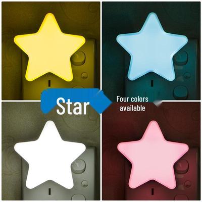 2026 LED Night Light with Cross Star Sensor for Bedroom or Creative Gift