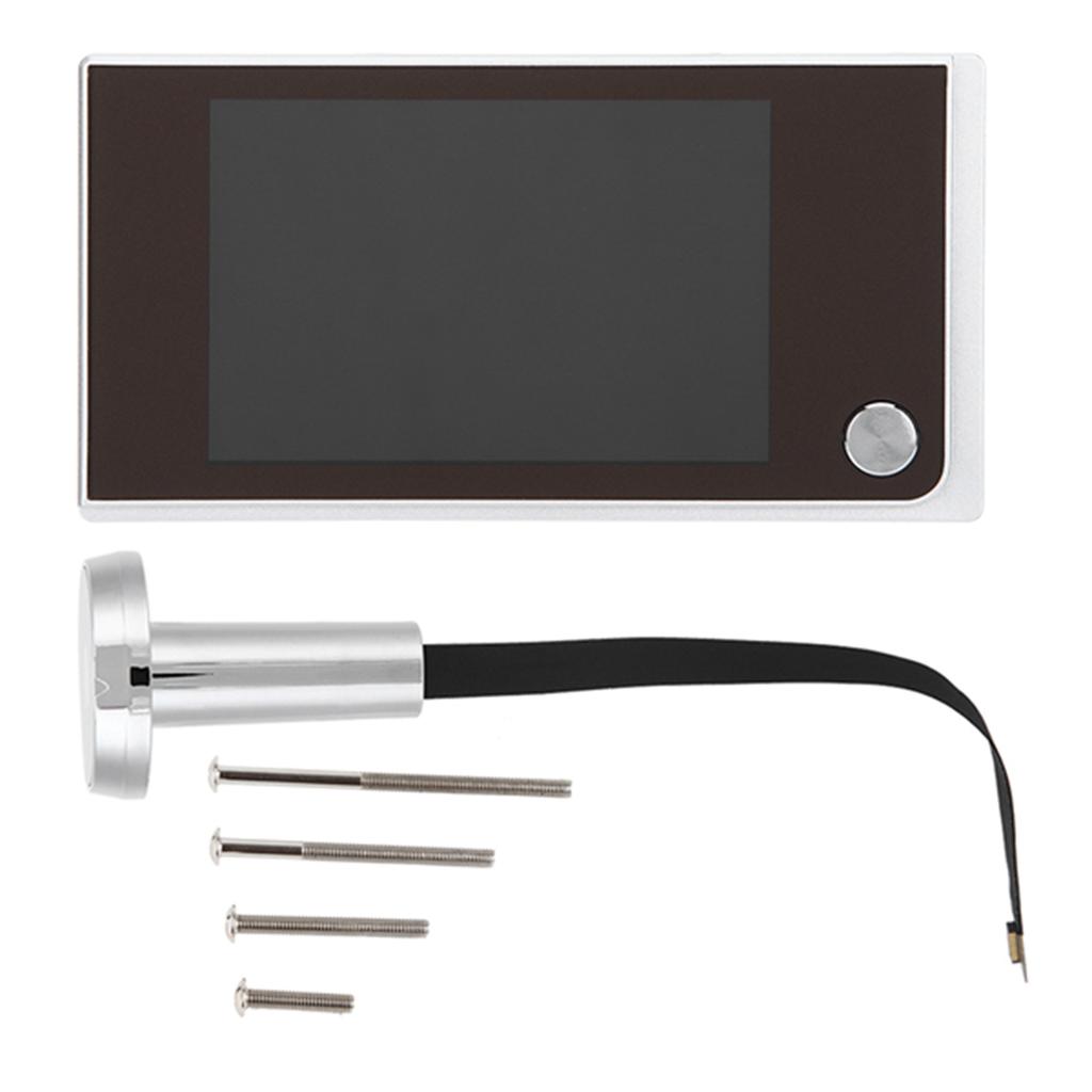 3.5" Digital LCD 120 Degree Peephole Viewer Photo Visual Electronic Cat Eye