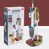 Kids Simulated Life Cleaning Toys Children'S Pretend Play Cleaning Set And Sanitation Simulation Broom Vacuum Cleaner Tool Toy