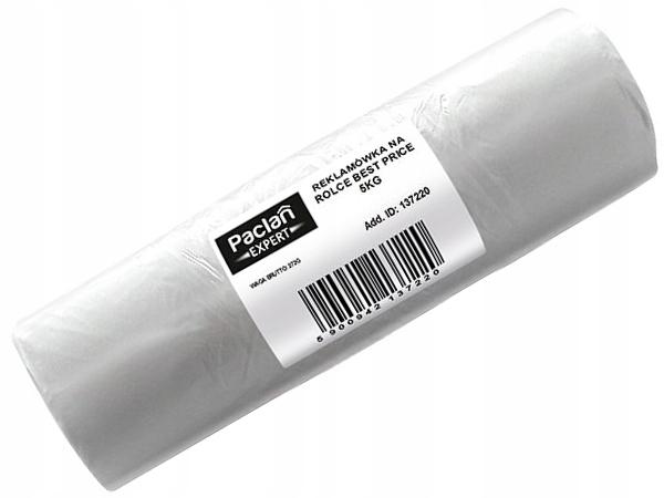 Reklamówki jednorazowe paclan 137221 150szt 43x35cm