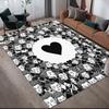 Hisoka Home Sofa Decoration for Living Room & Bedroom, Non‑Slip Play Flannel Floor Mat for Game Room