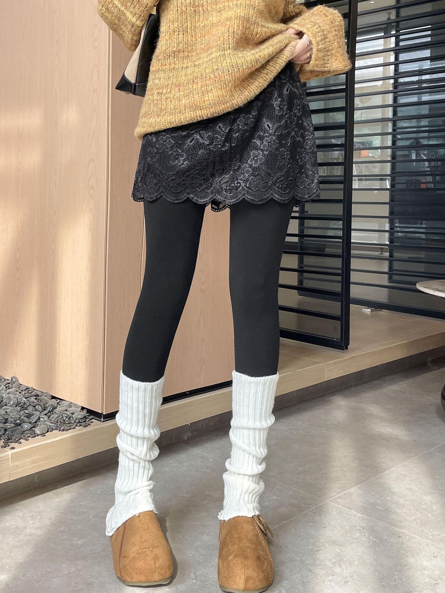 

Корейская кружевная многослойная полуюбка: Стильный базовый слой, закрывающий бедра XL [Recommended 60-75 kg]