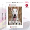 Shiba Inu Bull Terrier 100% Round Full Drill 5D DIY Diamond Painting Embroidery Cross Stitch Rhinestone Décor