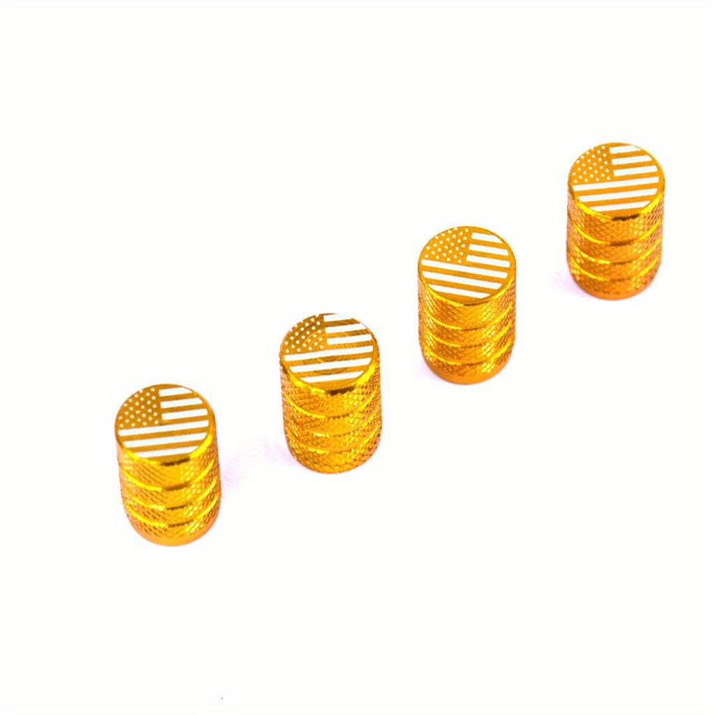 

10Pcs Valve Caps Aluminum Alloy Valve Caps for Car Tires Colorful Dust Caps for Cars Silver