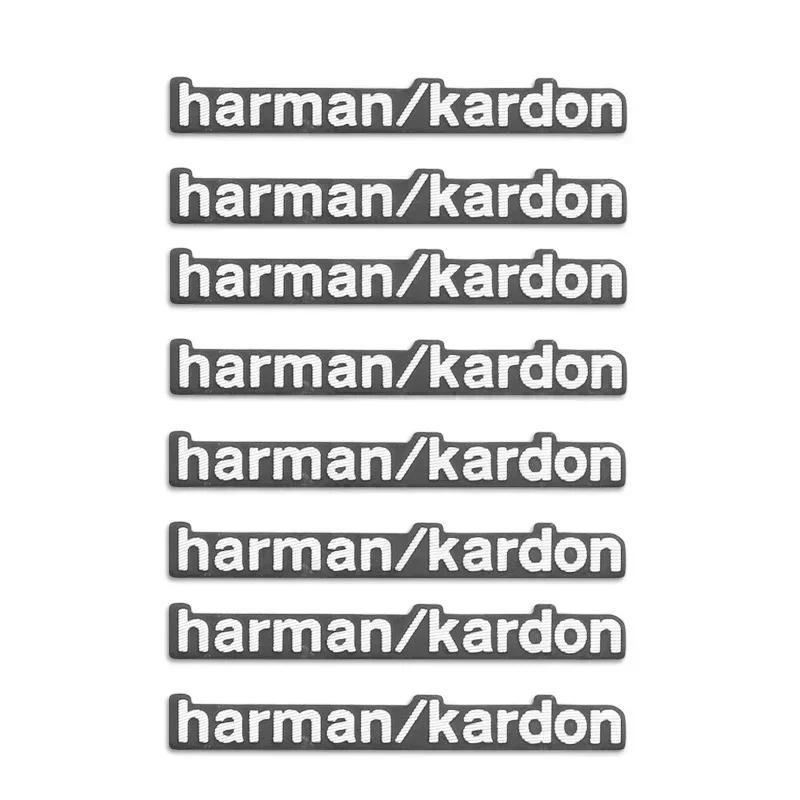 4 piezas/8 piezas de alta calidad Metal harman/kardon logo coche Hi-Fi Altavoz audio Altavoz Insignia estéreo Emblema pegatina estilo