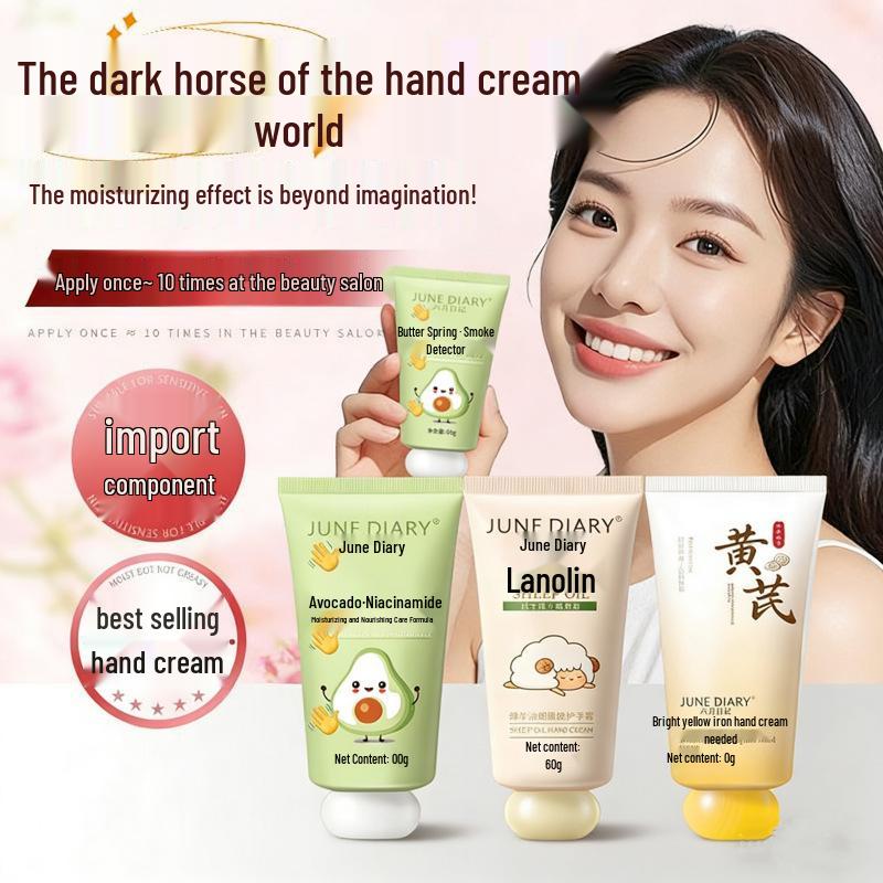 June Diary Astragalus Hand Cream: Moisturizes, Hydrates, Nourishes, and Smooths Hands