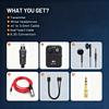 Wireless in Ear Monitor System 2.4G Mono/Stereo Wireless IEM Transmitter Receiver for Studio/Band/Live Performance