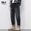 Baleno S&K Heren Retro Straight-Fit Jeans