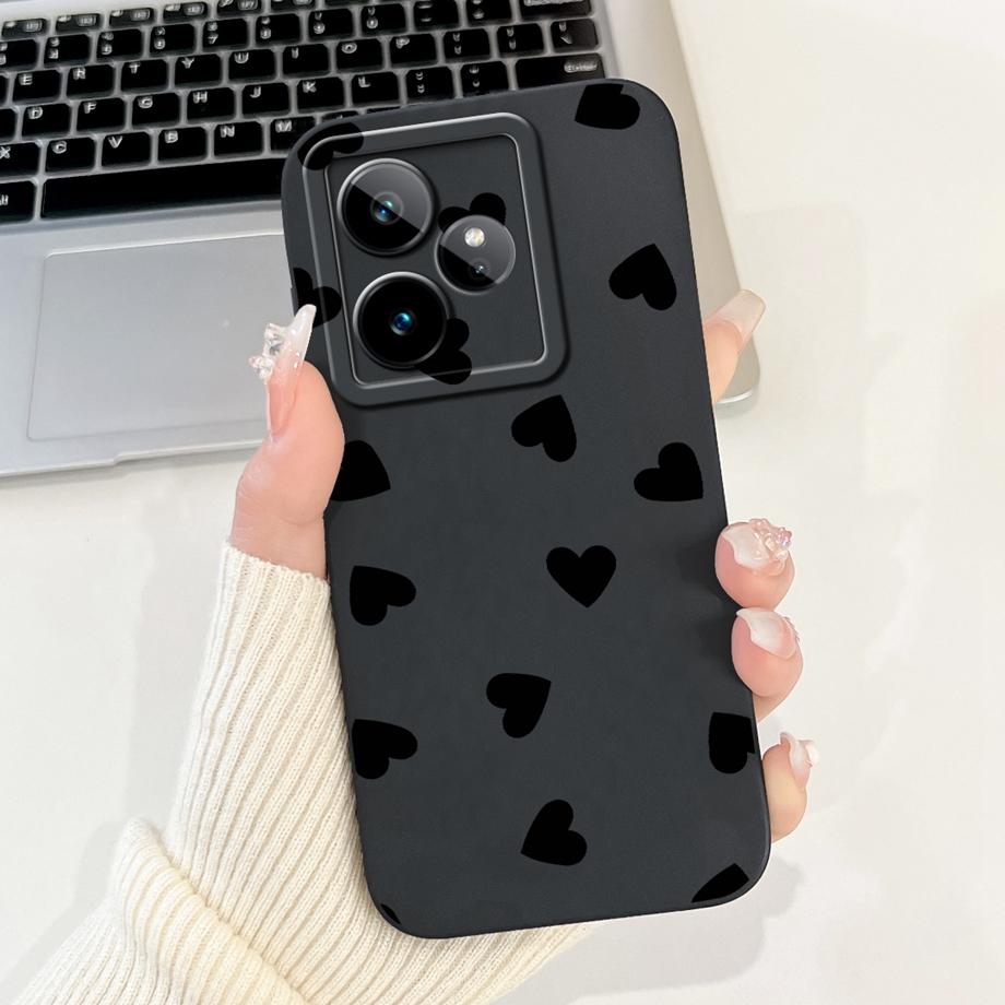 For Realme GT 7 5G Case RMX5061 Cute Cartoon Fashion Painted Cover Soft Silicone Case For Realme GT7 Pro GT 7 Pro 7T GT7T Fundas