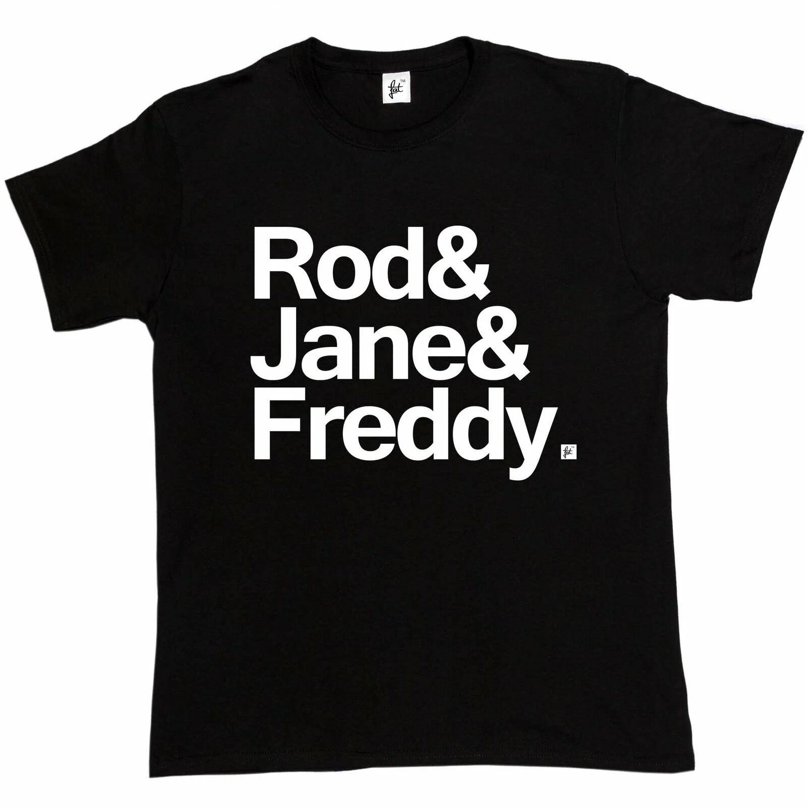 Rod & Jane & Freddy 80 s Cult TV Show Mens T-Shirt L