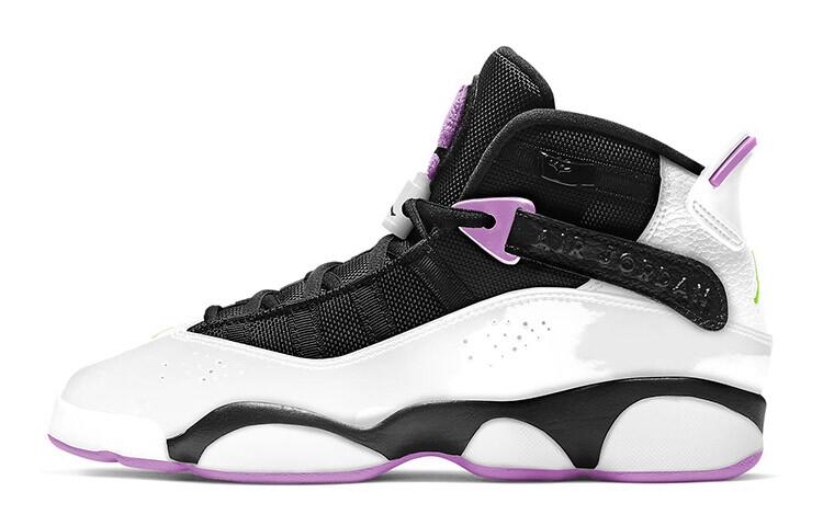 

Jordan 6 Rings Mid White Light Purple - 323419-150 38.5