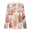 Long Sleeve Shirts For Women Cute Tops Christmas Prints Tees Blouses Casual Plus Size Basic Tops Pullover