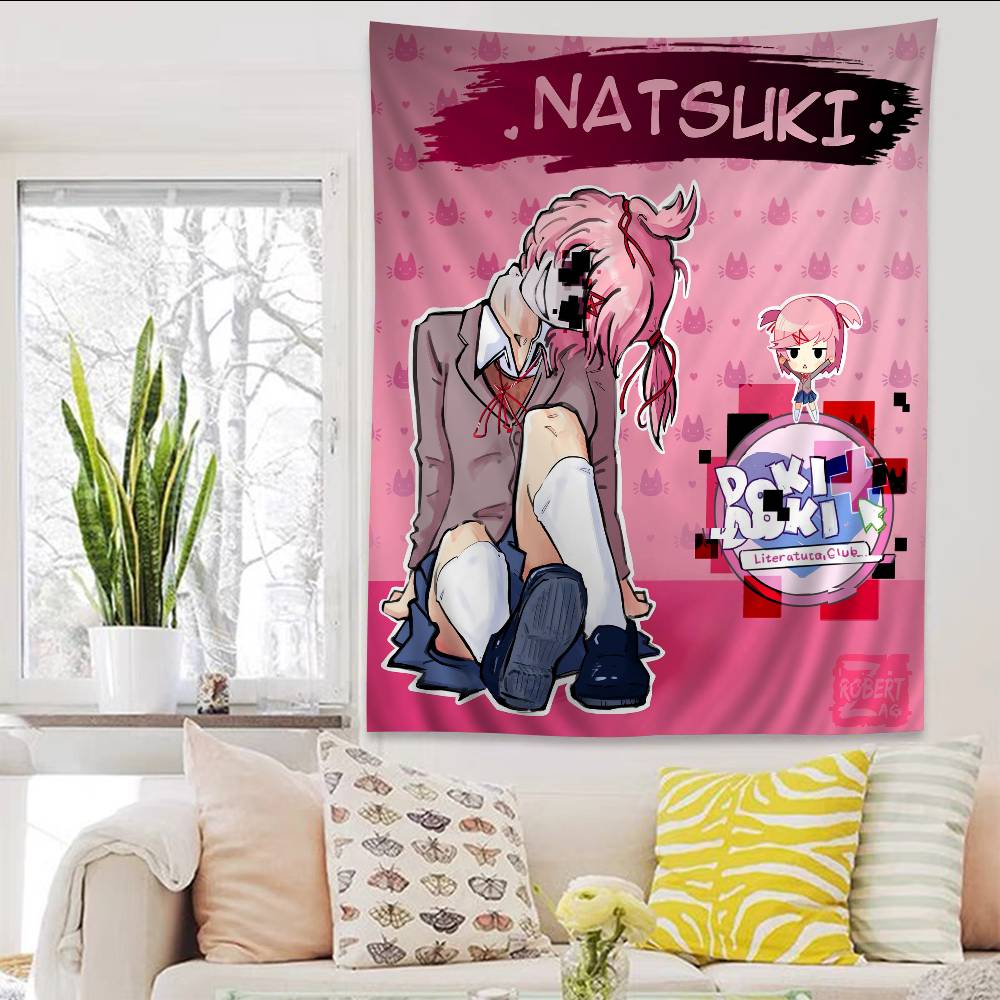

Doki DDoki LLiteratuare DIY Wall Tapestry for Living Room Home Dorm Decor Wall Art Decor 74x94cm(29x37in)