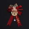 Wedding Boutonniere Set: Groom, Bride, Family, Best Man, Bridesmaid, VIP Guests