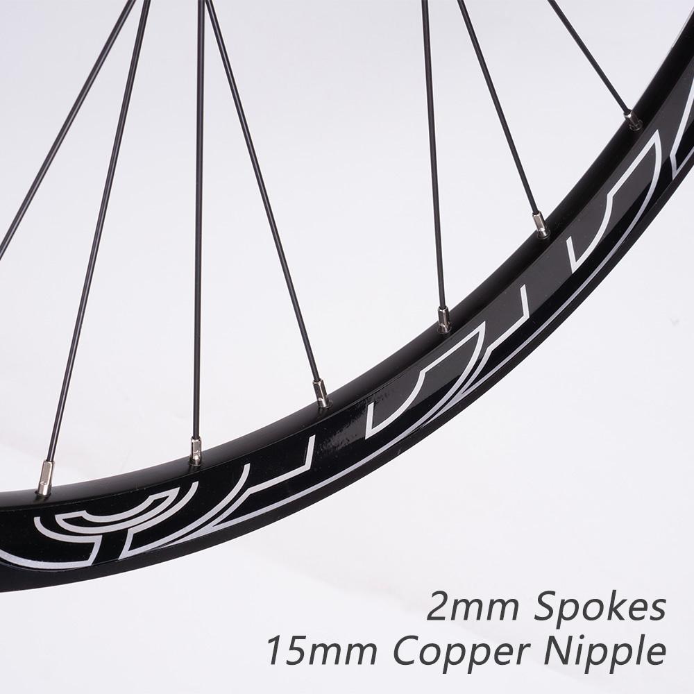 MTB Wheelset 26 27.5 29 Inch Mountain Bicycle Wide Rim Wheel Set Front & Back Wheels with Hub 6 Pawls