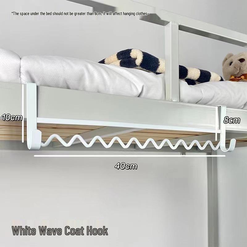 Punch-Free Over-the-Door Wall-Mounted Hook for Clothes, Hats, and Coats - 1 Piece