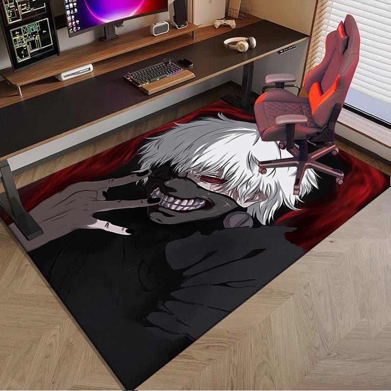 Tokyo anime Artwork Carpet, Chair Rug,Rug for Office Bedroom living rooms, Doormat decor Fan Gift Christmas Gift
