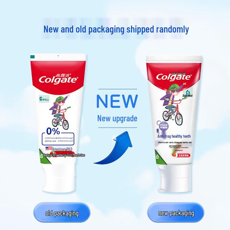 Colgate Kids Anti-Cavity Toothpaste, Strawberry Flavor
