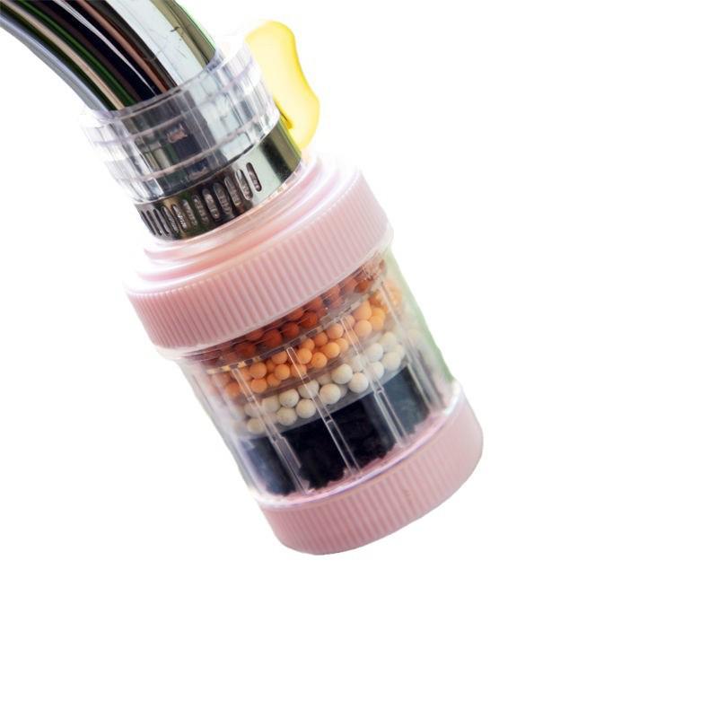 360° Rotation Water Faucet Filter Household Kitchen Faucet Mini Tap Water Clean Purifier Carbon Filter Filtration Cartridge