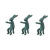 3PCS Plastic Rabbit Shaped Plant Stem Support Decorative Hydroponic Stabilizer  Vase Plant Decor