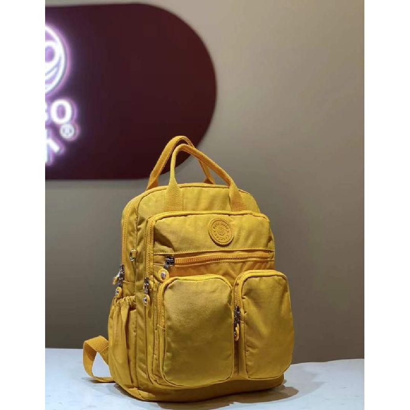 

Японский женский повседневный рюкзак Легкий нейлоновый многокарманный водонепроницаемый маленький дорожный рюкзак Сумка для компьютера 14 дюймов Gardenia