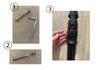 MOVEGU scooter fold grip screw parts for folding 3-wheel (screws part)