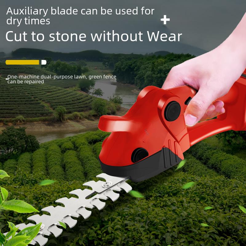 Belot Portable Lithium Battery Hedge Trimmer: Multi-Function Handheld Electric Shears for Gardening
